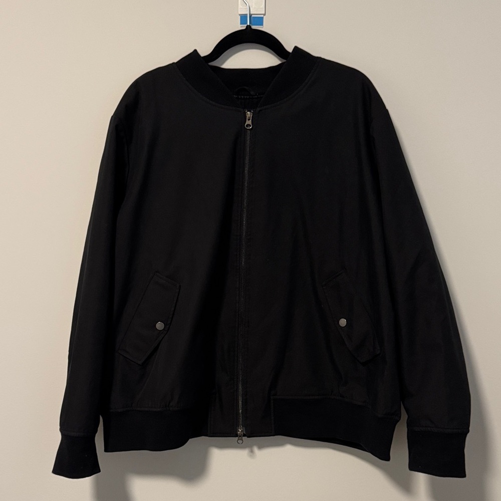Universal Standard Classic Padded Bomber Jacket